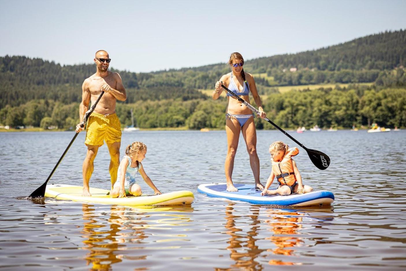 Korzo Family Apartment Lipno nad Vltavou Bagian luar foto